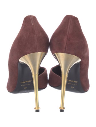 Tom Ford Suede D'Orsay Pumps