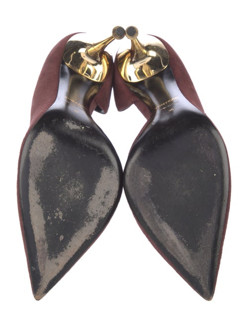 Tom Ford Suede D'Orsay Pumps