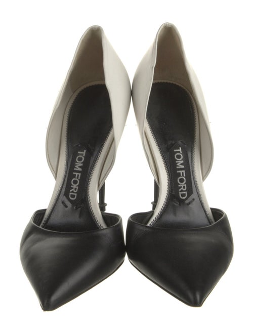Tom Ford Leather D'Orsay Pumps