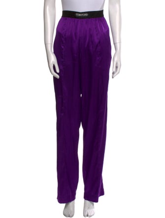 Tom Ford Silk Wide Leg Pants
