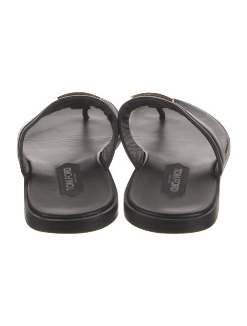 Tom Ford Leather Flip Flops
