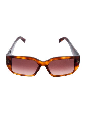 Tom Ford Square Gradient Sunglasses