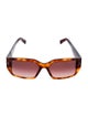 Tom Ford Square Gradient Sunglasses