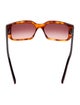 Tom Ford Square Gradient Sunglasses