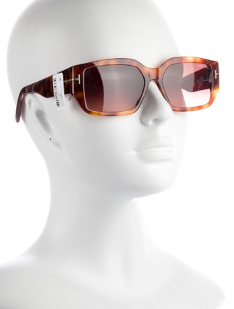 Tom Ford Square Gradient Sunglasses