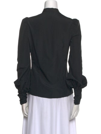 Tom Ford Long Sleeve Button-Up Top