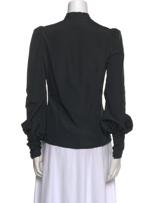 Tom Ford Long Sleeve Button-Up Top