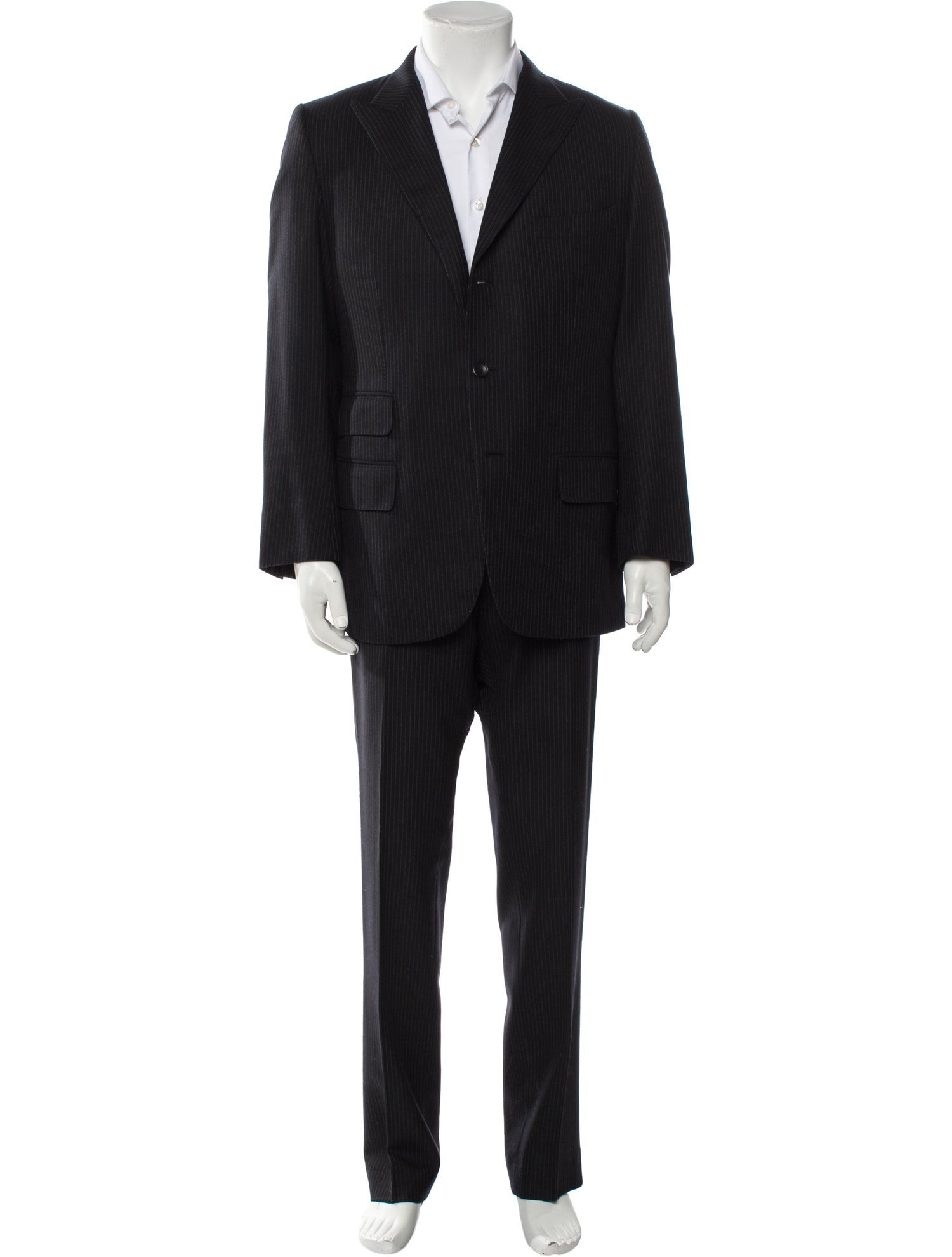 Tom Ford Wool Striped Two-Piece Suit