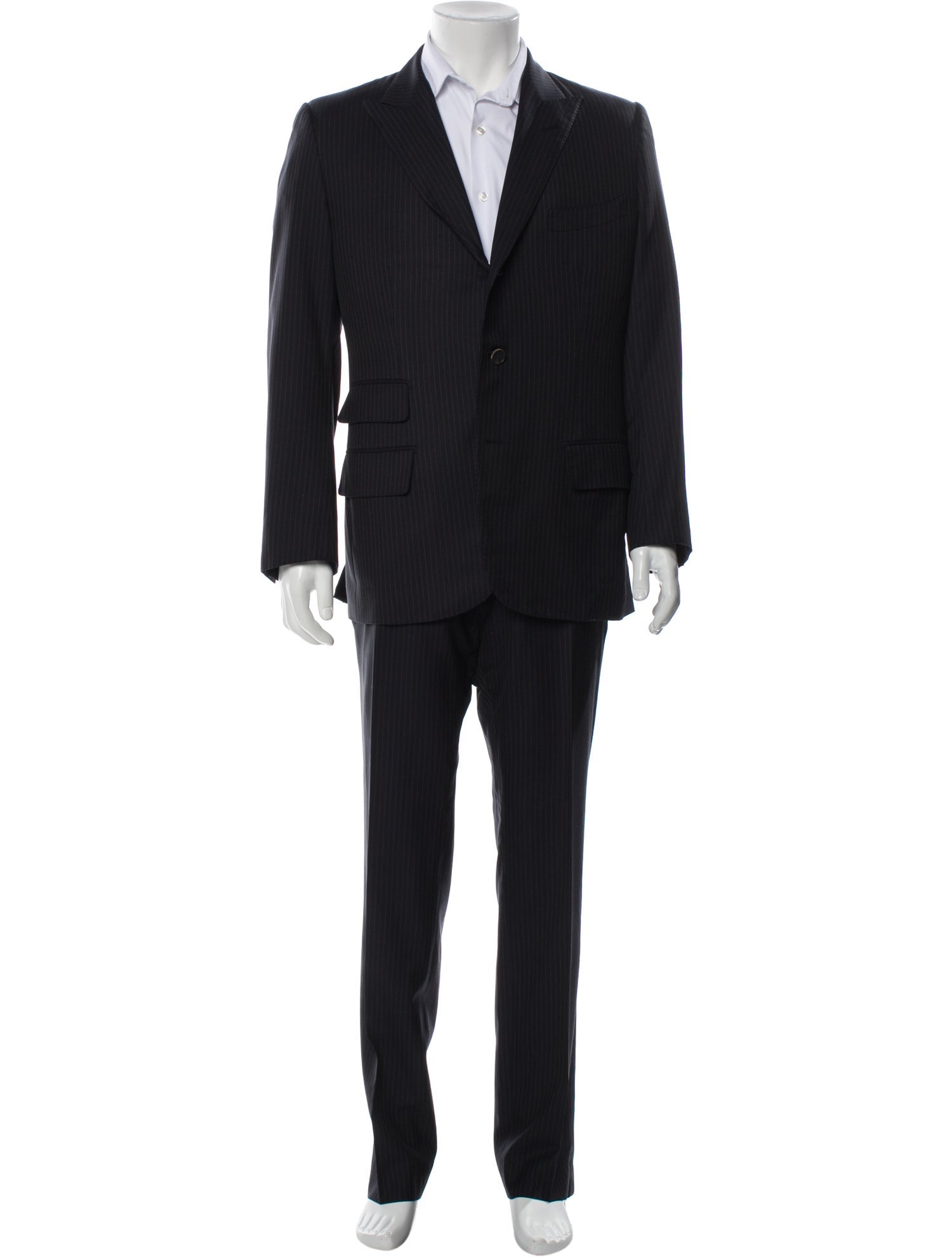 Tom Ford Wool Striped Two-Piece Suit