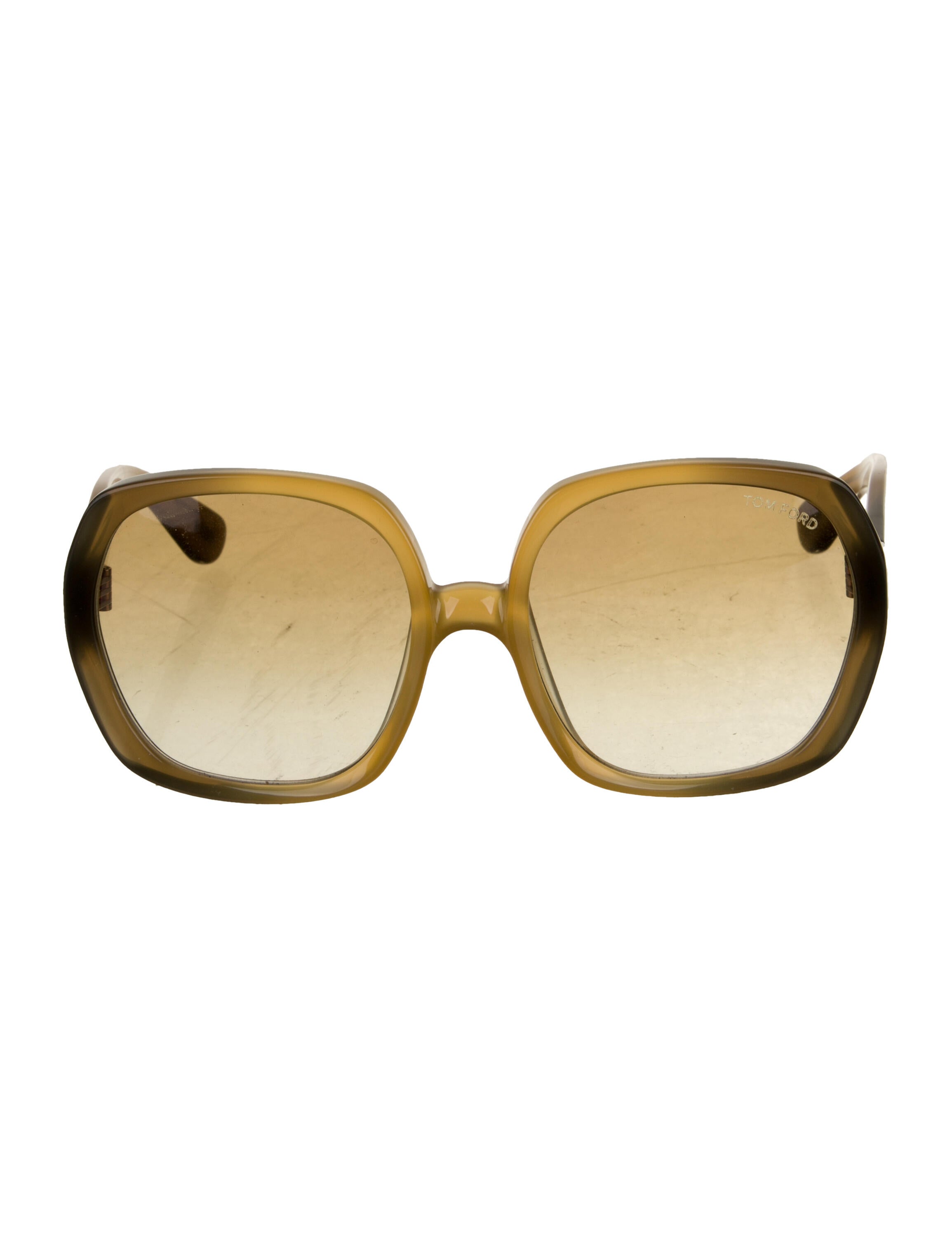 Tom Ford Oversize Gradient Sunglasses