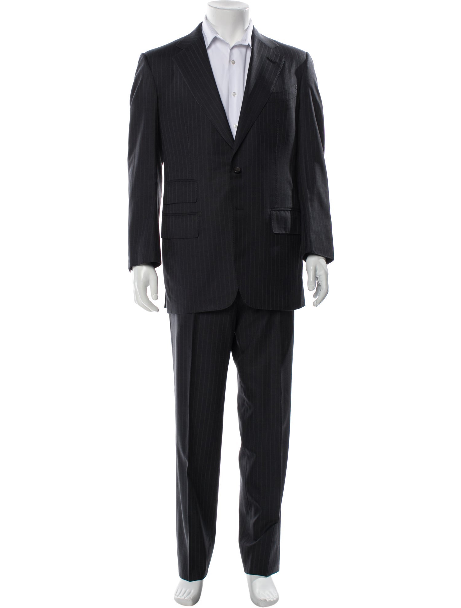 Tom Ford Wool Striped Two-Piece Suit