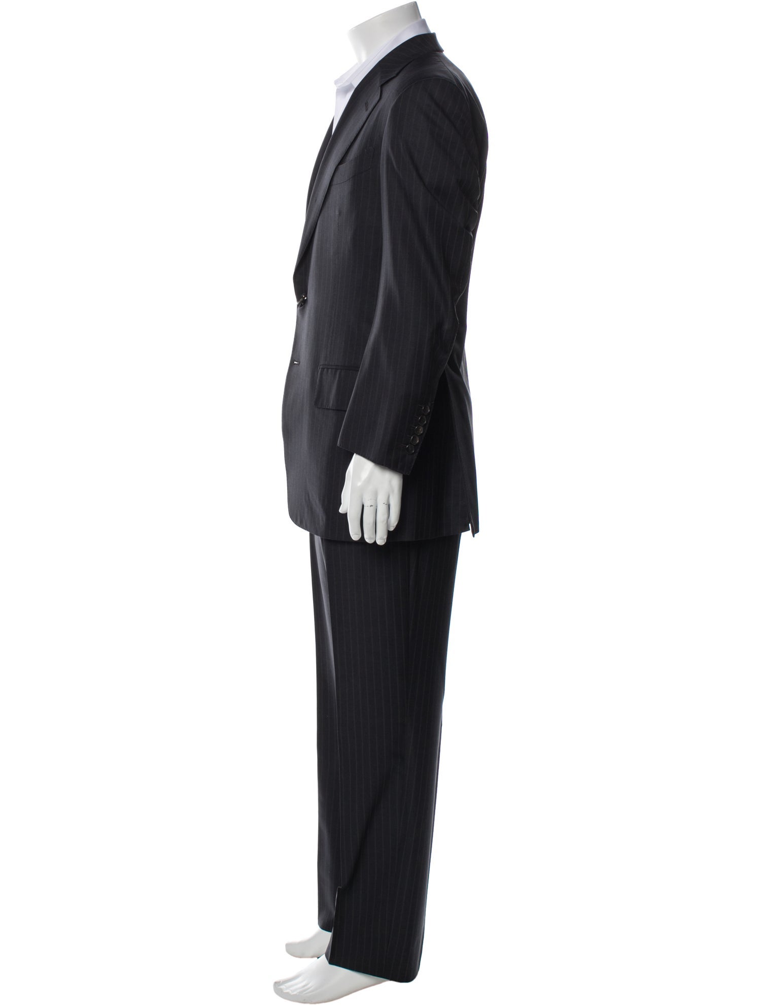 Tom Ford Wool Striped Two-Piece Suit