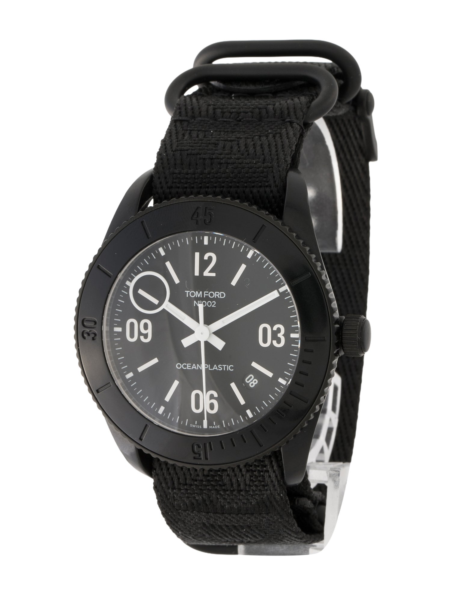 Tom Ford 002 Ocean Plastics Sport Watch