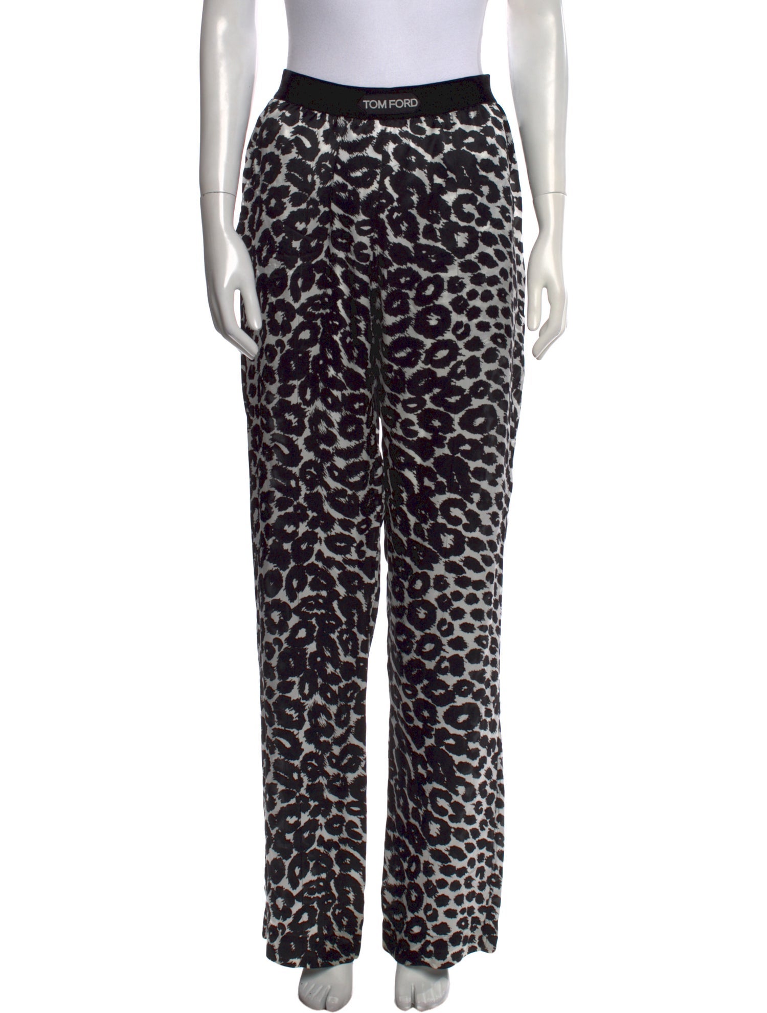 Tom Ford Silk Wide Leg Pants