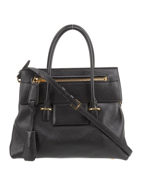 Tom Ford Leather Top Handle Bag