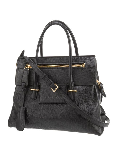 Tom Ford Leather Top Handle Bag