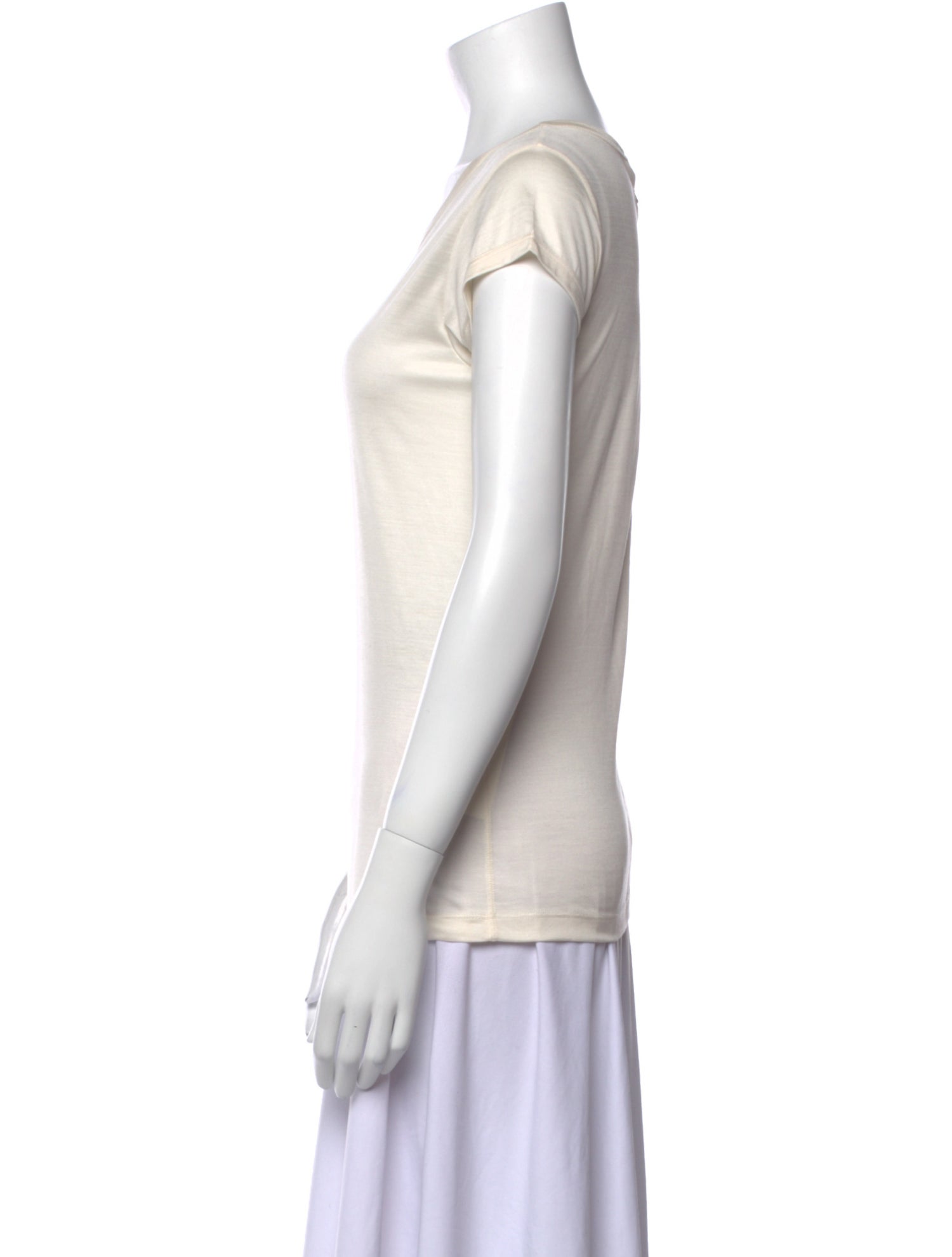 Tom Ford Silk Graphic Print T-Shirt w/ Tags