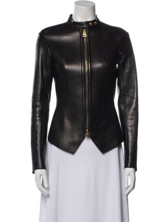 Tom Ford Leather Biker Jacket