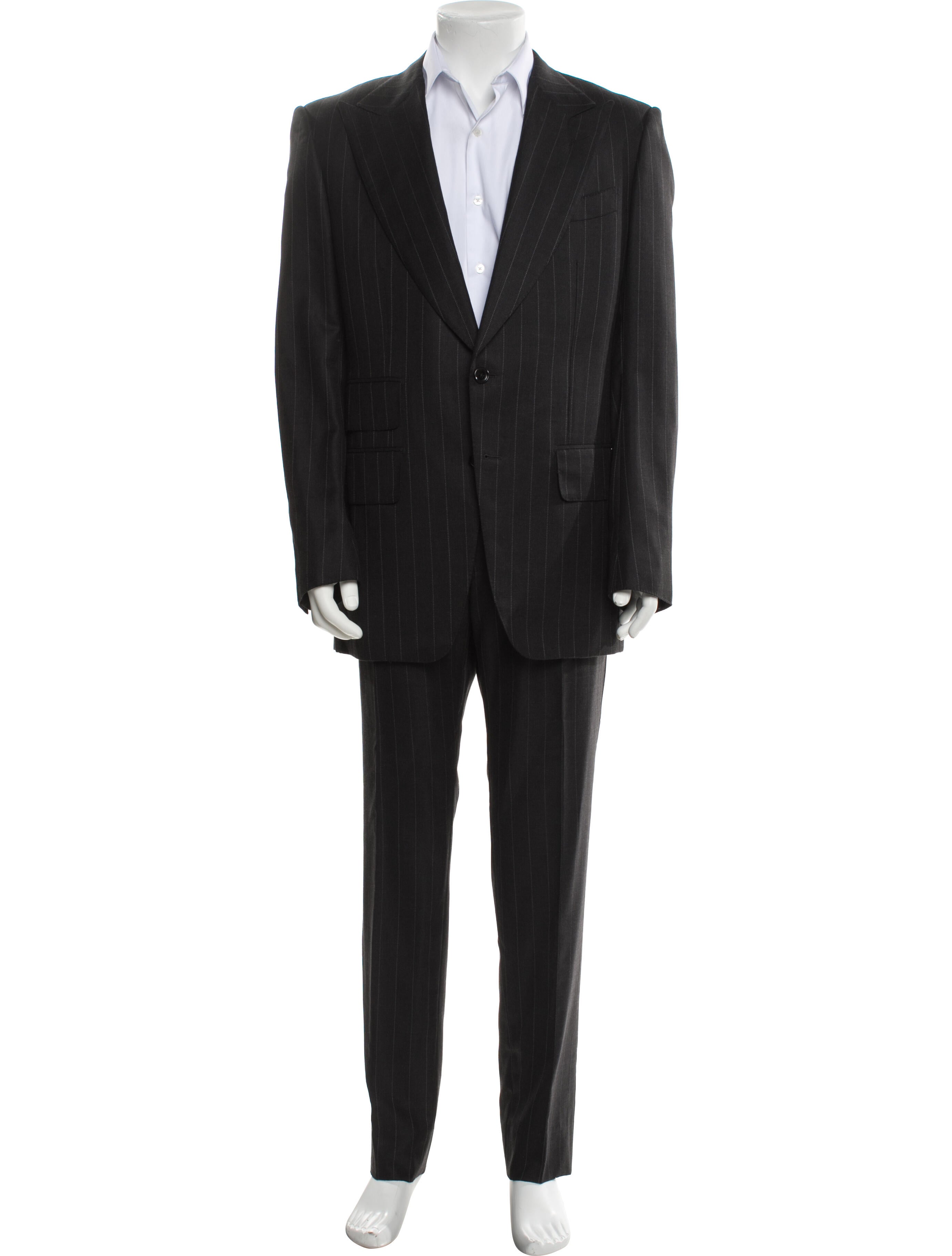 Tom Ford Wool Striped Two-Piece Suit