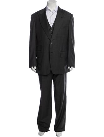 Tom Ford Wool Three-Piece Suit