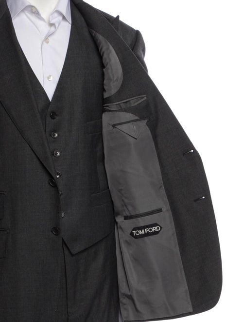 Tom Ford Wool Three-Piece Suit