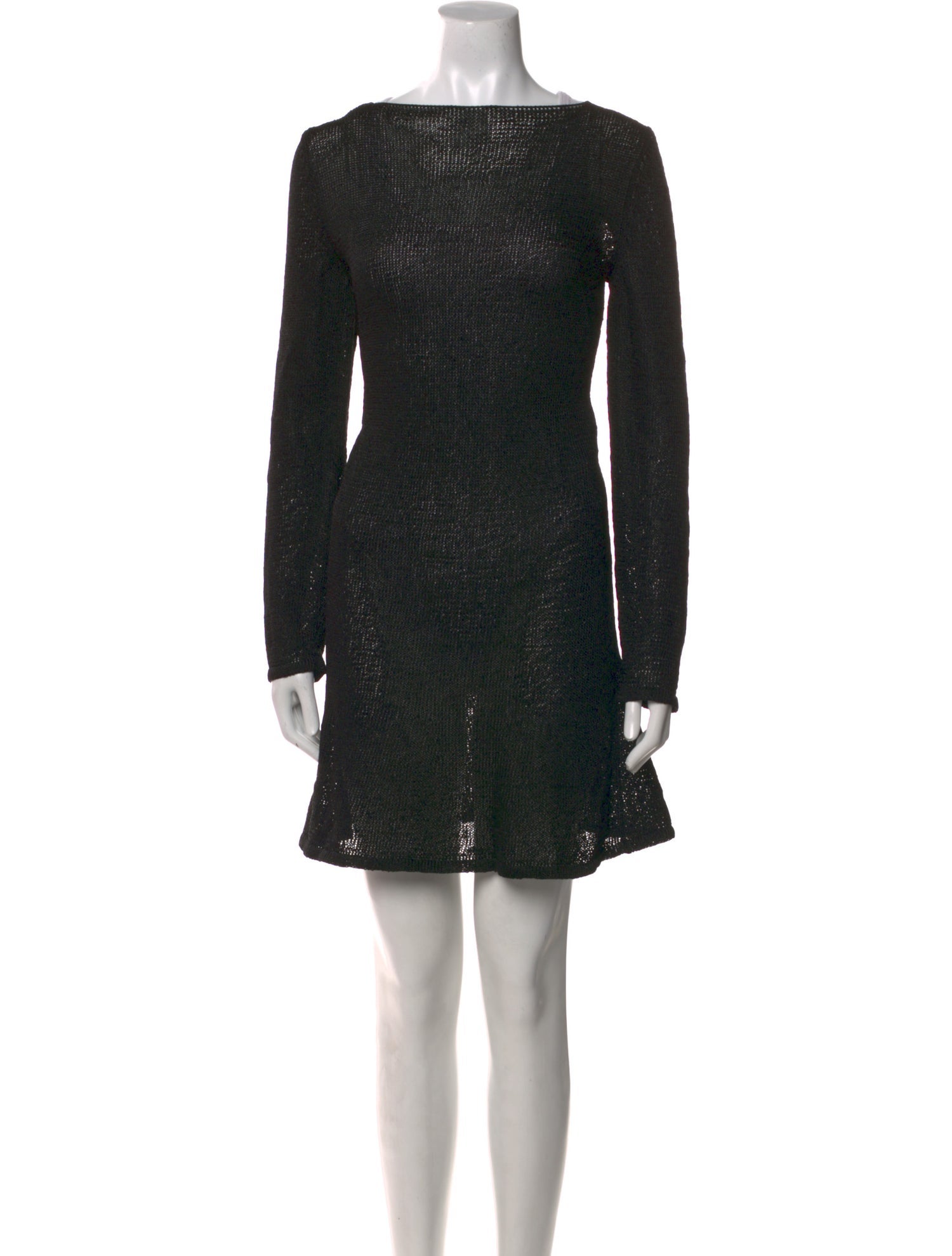 Tom Ford Bateau Neckline Mini Dress