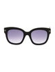 Tom Ford Oversize Gradient Sunglasses