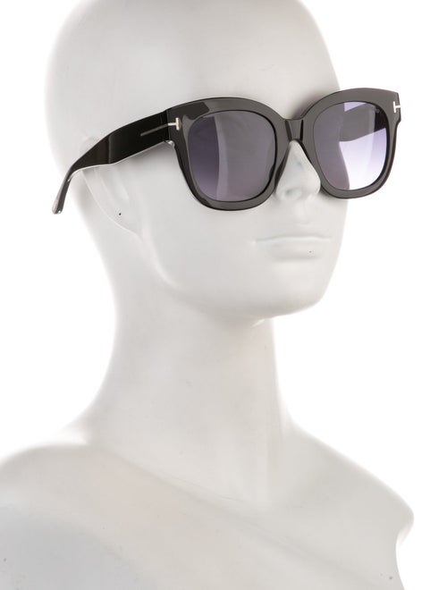 Tom Ford Oversize Gradient Sunglasses
