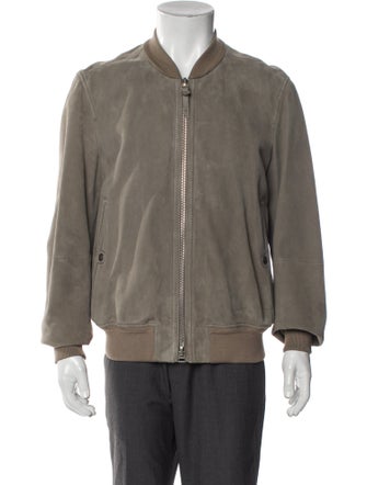 Tom Ford Lamb Leather Bomber Jacket
