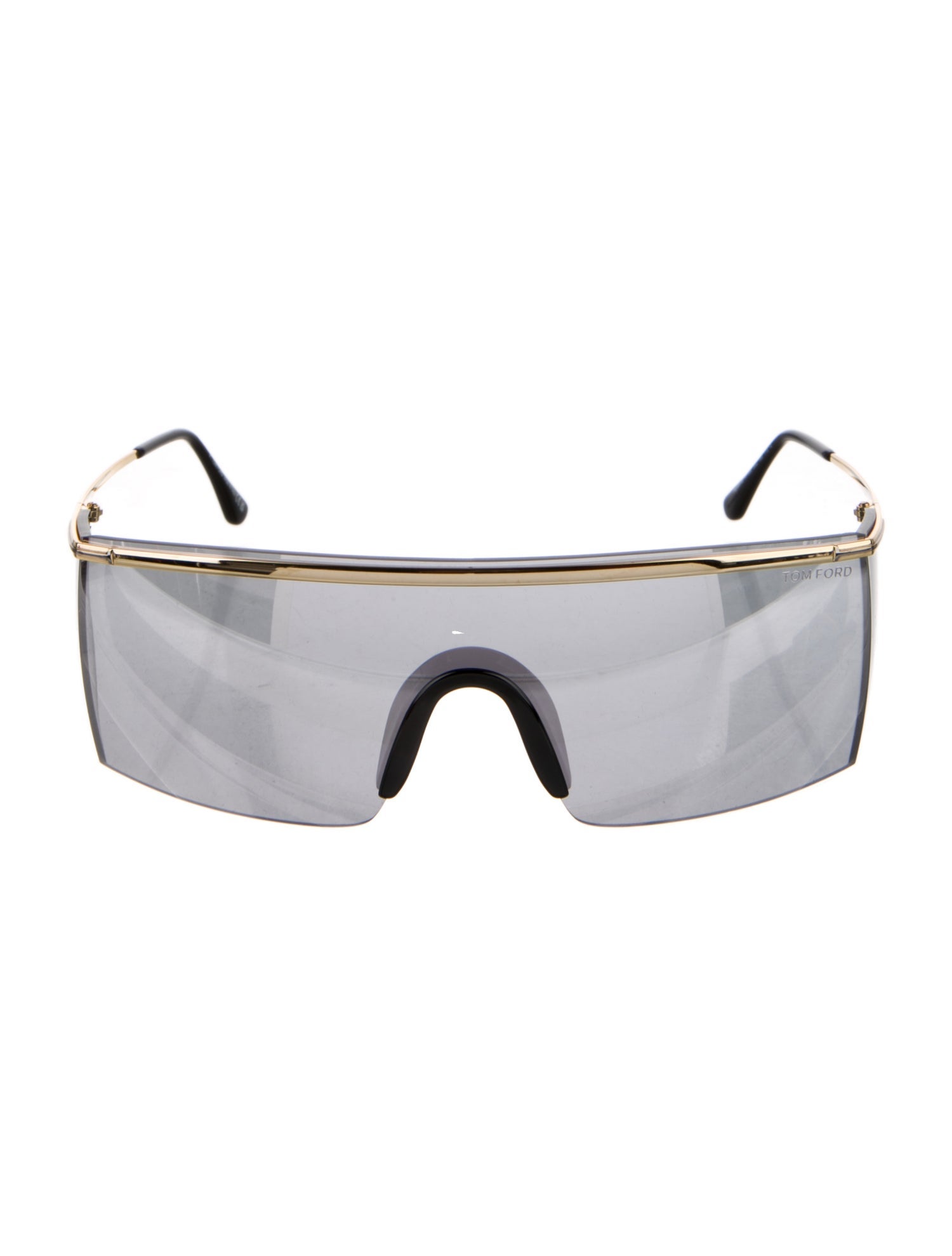 Tom Ford Shield Mirrored Sunglasses