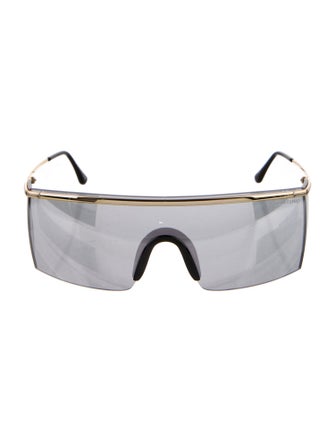 Tom Ford Shield Mirrored Sunglasses