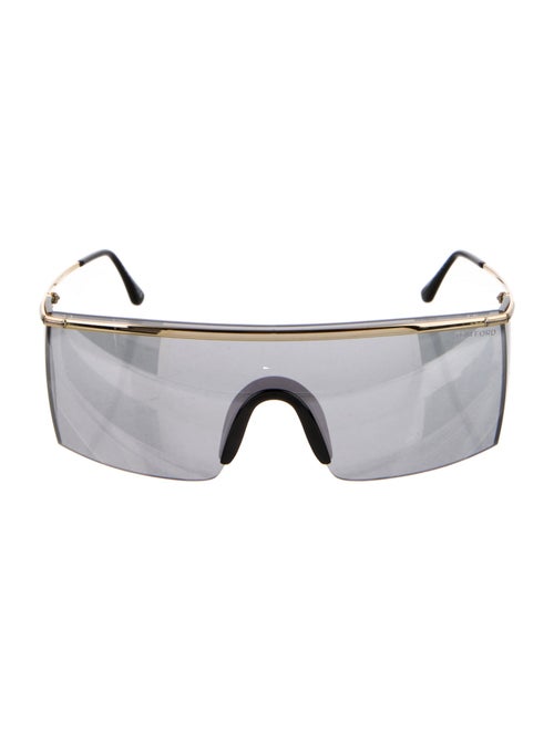 Tom Ford Shield Mirrored Sunglasses
