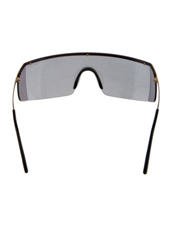 Tom Ford Shield Mirrored Sunglasses