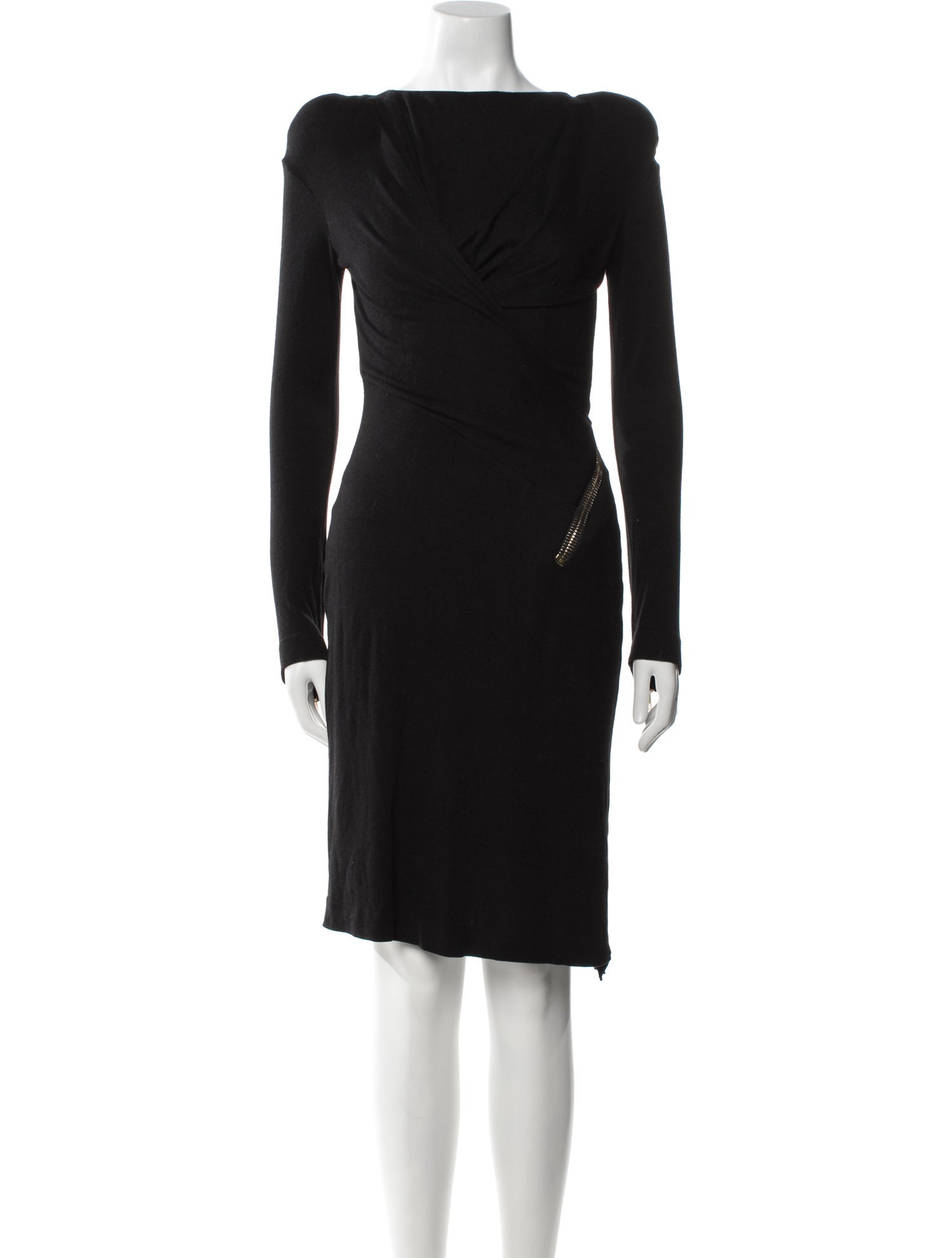 Tom Ford Bateau Neckline Knee-Length Dress