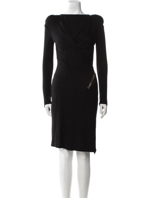 Tom Ford Bateau Neckline Knee-Length Dress