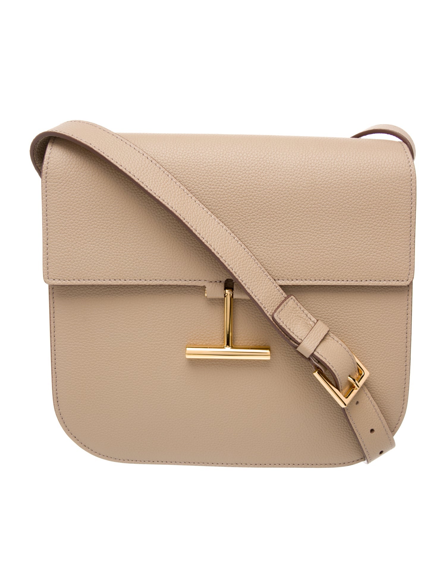 Tom Ford Leather Messenger Bag