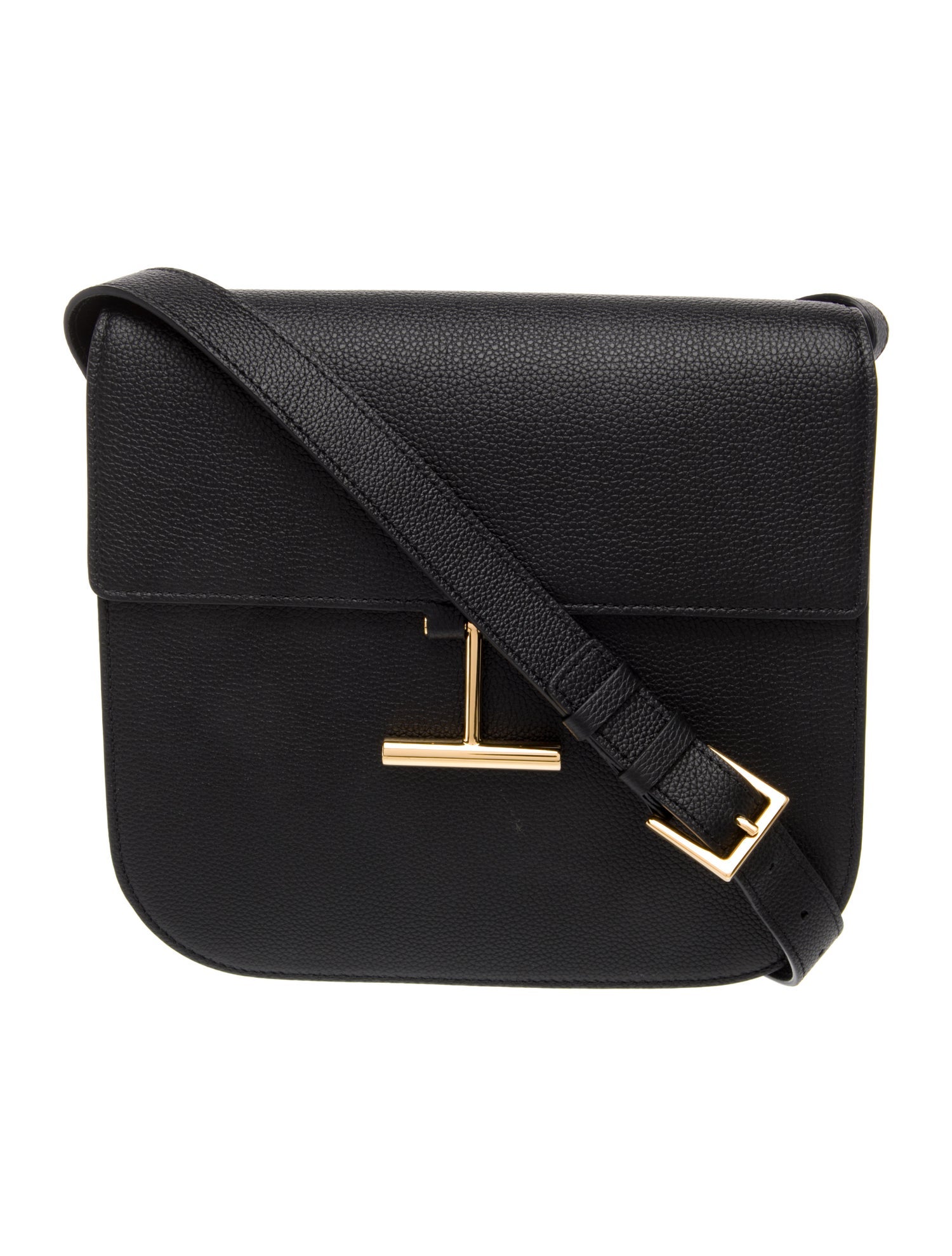 Tom Ford Leather Messenger Bag