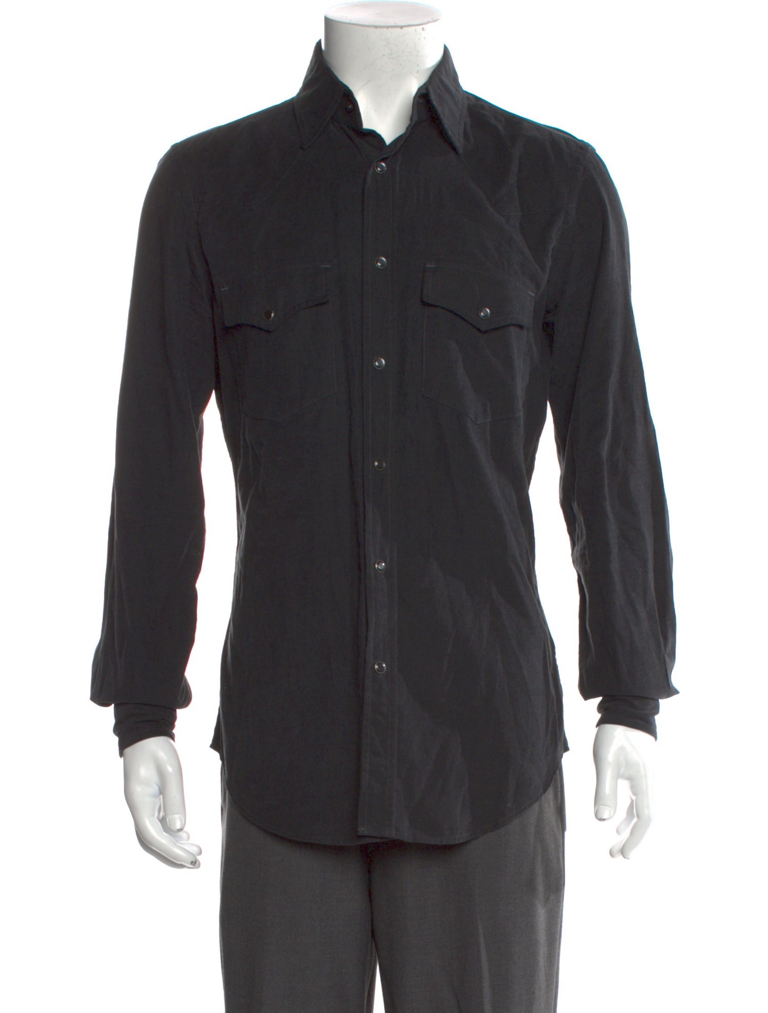 Tom Ford Long Sleeve Western Shirt