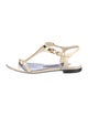 Tom Ford Leather T-Strap Sandals