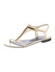 Tom Ford Leather T-Strap Sandals