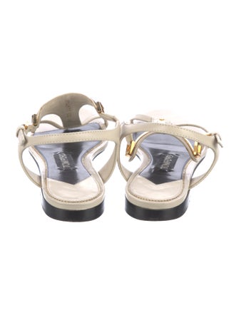 Tom Ford Leather T-Strap Sandals