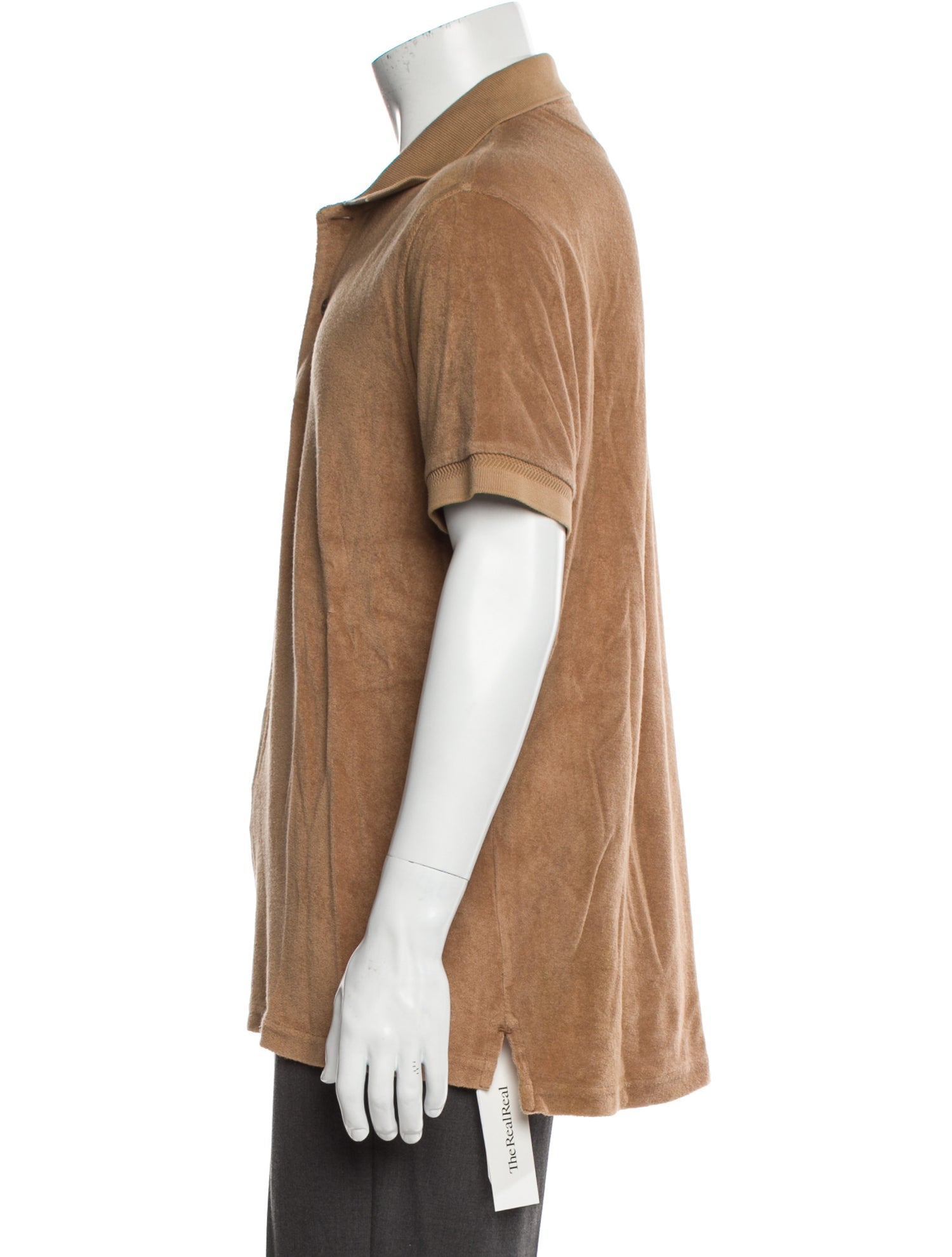 Tom Ford Collar Short Sleeve Polo Shirt