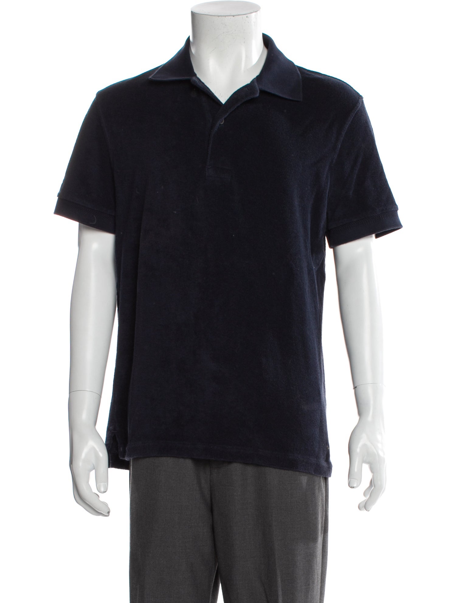 Tom Ford Collar Short Sleeve Polo Shirt
