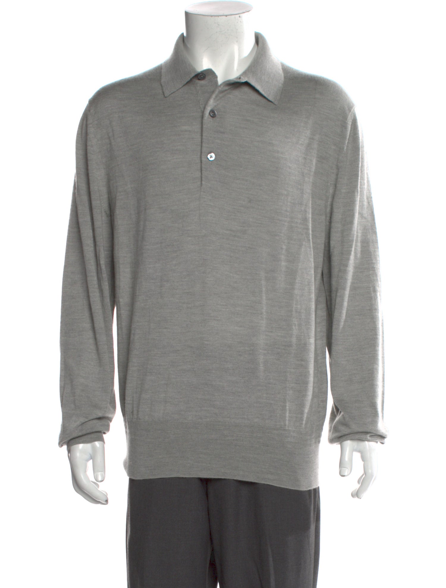 Tom Ford Cashmere Collar Polo Sweater