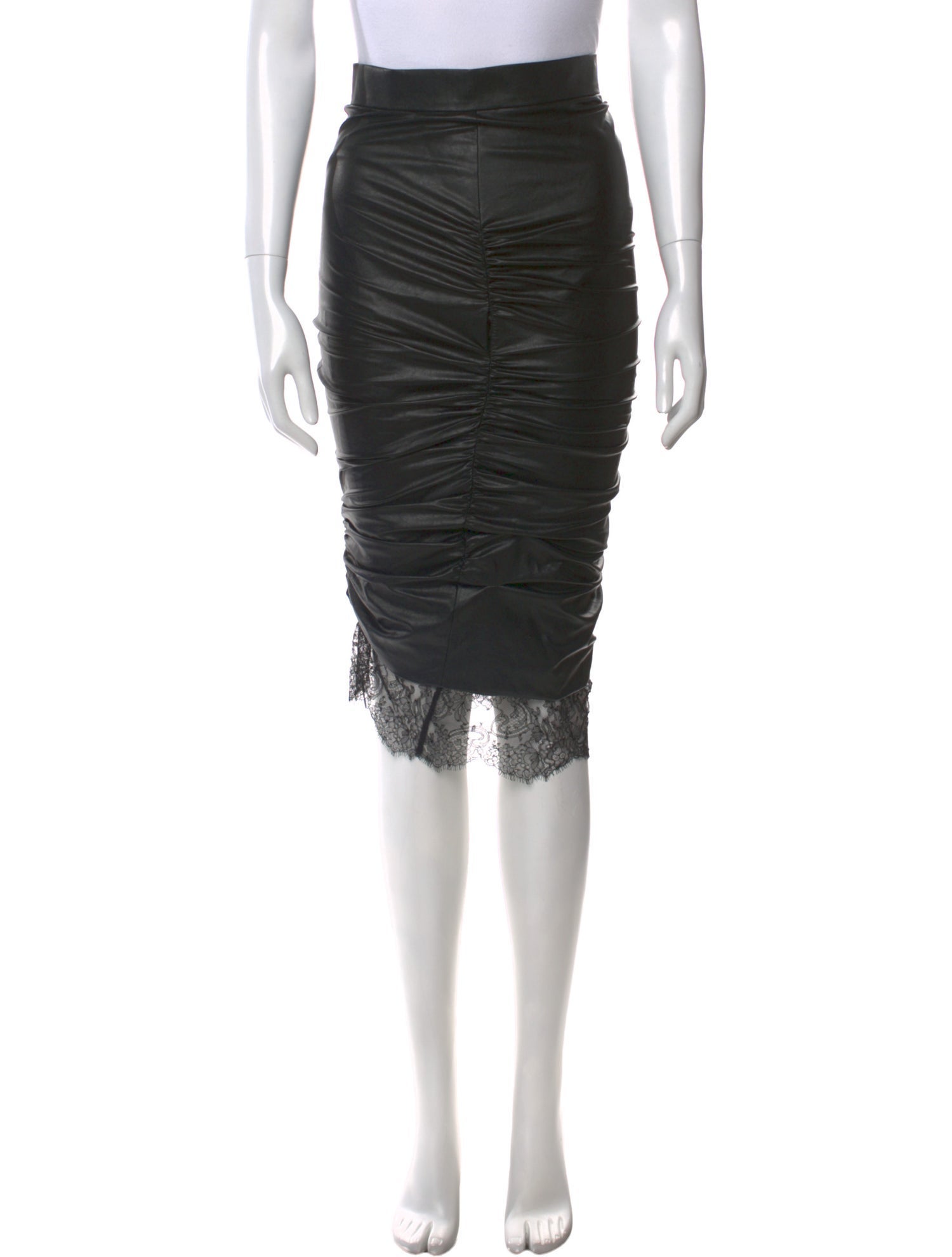 Tom Ford Embroidered Accent Knee-Length Skirt