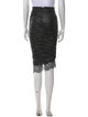 Tom Ford Embroidered Accent Knee-Length Skirt