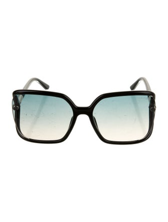 Tom Ford Oversize Gradient Sunglasses