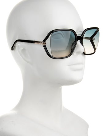 Tom Ford Oversize Gradient Sunglasses