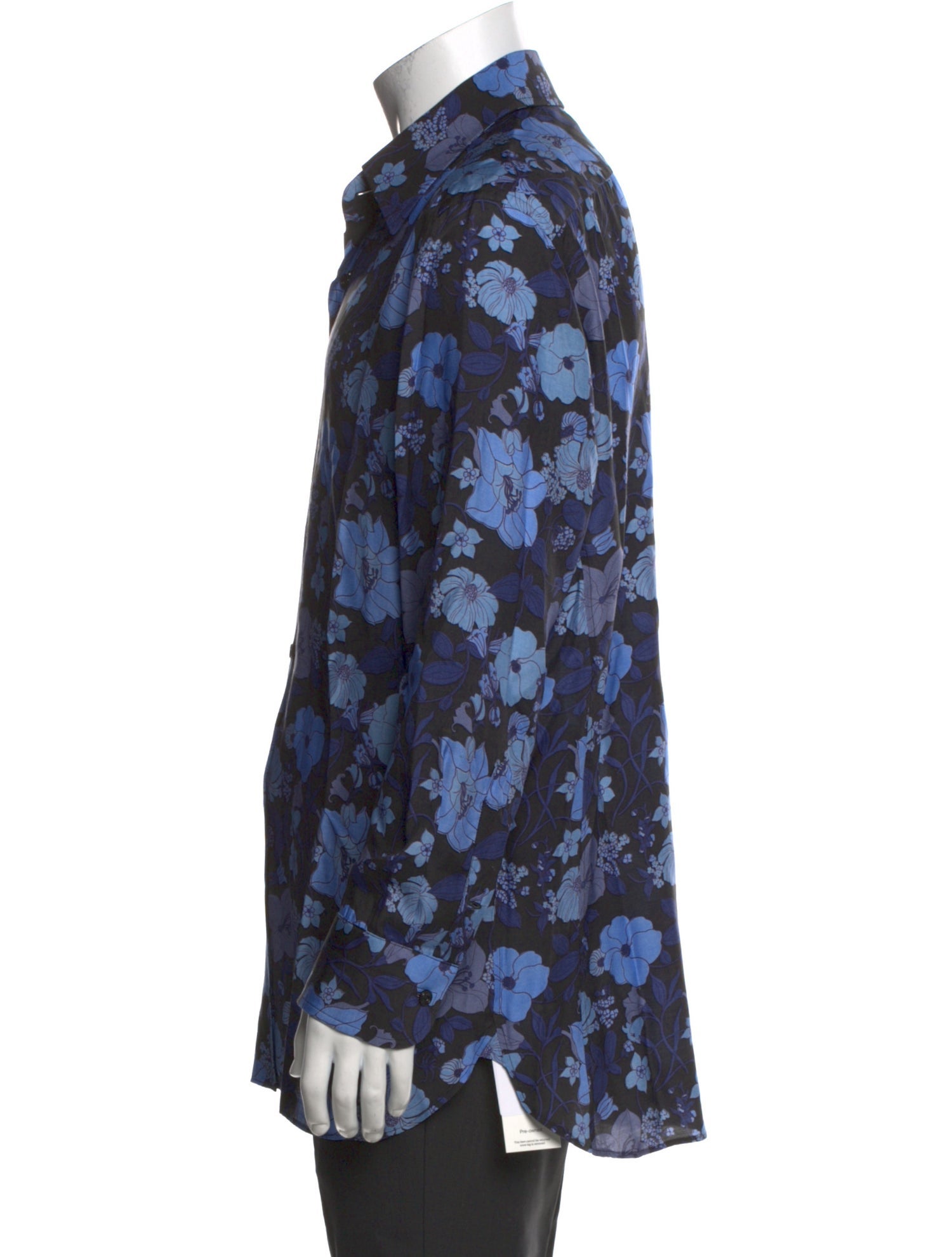 Tom Ford Floral Print Long Sleeve Shirt