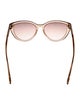 Tom Ford Cat-Eye Gradient Sunglasses